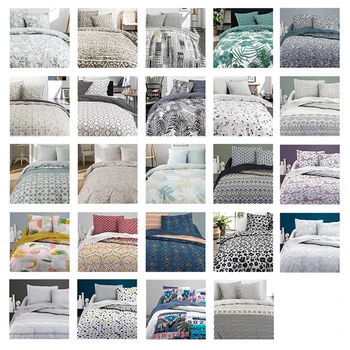 HOJE, conjunto de roupa de cama cottonhome roupa de alta qualidade de capa de edredão conjunto de lençol conjunto de edredon, lençóis e travesseiro 220x240cm + 2 CASOS 63/63