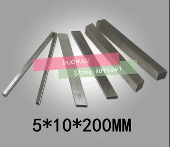 HRC60 5*10*de 200mm de Alta velocidade de aço Afiada de aço de TARUGOS de AÇO de lâmina Plana HSS ferramenta para Torneamento DIY-faca de material, ferramentas de Torno