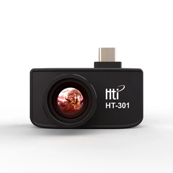 HT-301 Alta Pixel de imagem Térmica Infravermelho Térmico do Gerador de imagens Móveis Câmera de Infravermelho para o Telefone Móvel Android-Tipo C e USB
