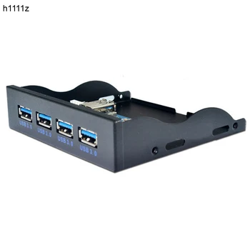 HUB USB 19+1 20Pin 4 portas USB 3.0 no Painel Frontal Combinação Suporte USB3.0 Hub Adaptador para PC Desktop 3.5
