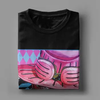 Homens Mestre Do Spin T-Shirt Jojos Bizarre Adventure Anime Jjba Mangá Roupas Engraçado Crewneck Camiseta Tamanho Plus T-Shirts