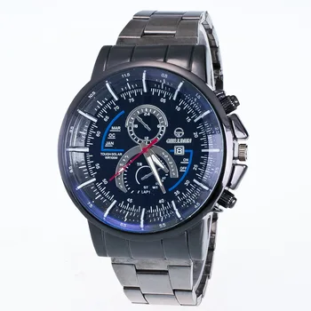Homens Relojes Novo Relógio de Luxo de Moda Relógio de Aço Inoxidável para o Homem de Quartzo Analógico Relógio de Pulso de Orologio Uomo Vendas Quentes do navio da Gota
