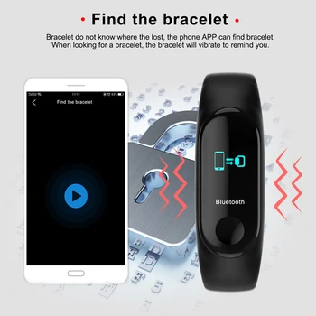 Homens Relógio De Desporto Da Pressão Arterial Monitor De Frequência Cardíaca Mensagem De Lembrete Bluetooth Homens Mulheres Pulseira De Crianças De Pulso Da Apple Android