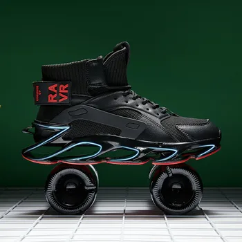 Homens de Tênis de Basquete 2020 Moda de nova Lâmina de Tênis Confortável, Respirável Malha Ginásio Mens Sapatos Casuais de Topo Sapatos Plus Size