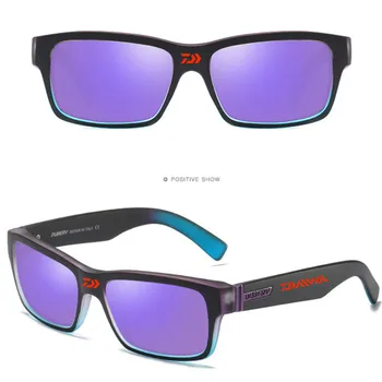 Homens novos Óculos de Ciclismo Escalada de Óculos de sol Óculos Polarizados Pesca Daiwa Óculos de Desporto ao ar livre UV400 Óculos de Pesca