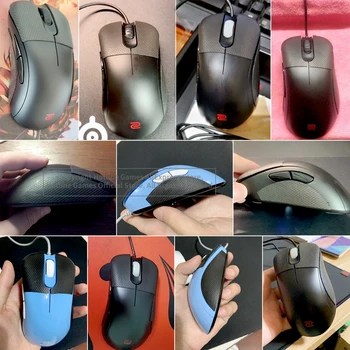 Hotline Jogos de Rato Anti-Derrapante Fita para ZOWIE EC1-UM EC1A Mouse Resistente ao Suor Almofadas de Rato do Lado do Anti-Derrapante Adesivos Mouse Patins