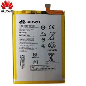Hua Wei Real Original 3900mAh HB396693ECW Bateria de Substituição Para o Huawei Companheiro de 8 NXT-AL10 NXT-TL00 NXT-CL00 NXT-DL00 bateria