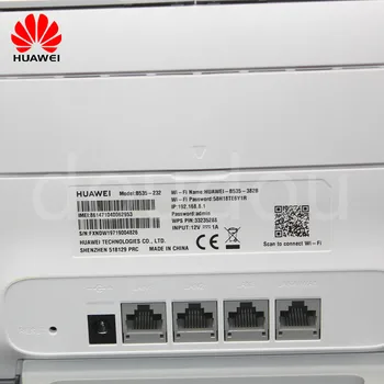 Huawe B535 B535-232 4G LTE 300Mbps Wireless router 4G wifi router com AntennaSupport Banda LTE: B1 / B3 / B7 / B8 / B20 / B28
