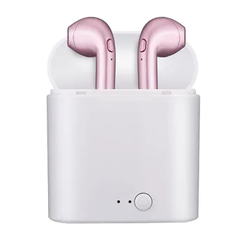 I7 tws i7s tws Fones de ouvido Bluetooth Fones de ouvido para ios, Android Auscultadores sem Fios Estéreo Com Caixa-carregador para Apple xiaomi telefones