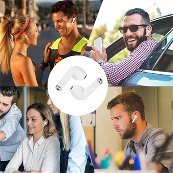 I7s Tws Bluetooth Fones de ouvido Sport sem Fio de Fone de ouvido Fone de ouvido Fones de ouvido Com a cobrança de Vagens por Xiaomi Huawei, Samsung, Apple iPhone