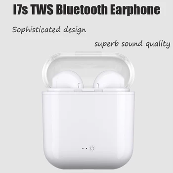 I7s Tws Bluetooth Fones de ouvido Sport sem Fio de Fone de ouvido Fone de ouvido Fones de ouvido Com a cobrança de Vagens por Xiaomi Huawei, Samsung, Apple iPhone