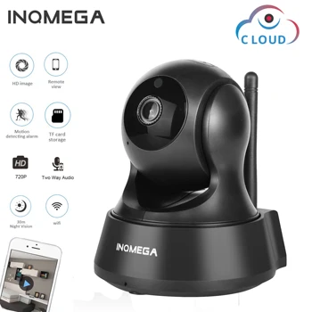 INQMEGA Câmera IP de Segurança em Casa Duas Vias de Áudio HD 720P 1080P Draadloze Mini Câmera de 1MP Nachtzicht CCTV WiFi Baby Monitor Câmera