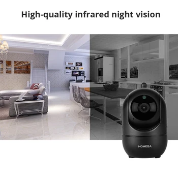 INQMEGA HD 1080P Cloud Câmera IP sem Fio Inteligente de Rastreamento Automático De Humanos do Surveillance da Segurança Home do CCTV da Rede wi-Fi Câmera