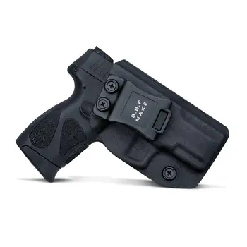 IWB Kydex Estojo de Arma Ajuste Personalizado: Touro G2C 9mm & Millennium PT111 G2 / PT140 Pistola Dentro da Faixa Escondida Levar Estojo