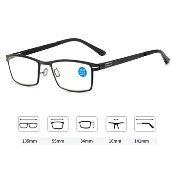 Iboode Homens de Negócios Óculos de Leitura Ultraleve Completo Quadro de Presbiopia óculos para o Leitor de Mens óptico Óculos +1.0 1.5 2.0 2.5 3