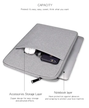 Impermeável, Luva de Saco para 2020 Novo 11 13 15 16 polgadas Apple Macbook Air Pro Retina de Toque Bar A2141 A1990 A2179 A1466 A1502