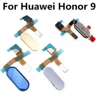 Impressão digital botão Para Huawei Honor 9 de impressão digital cabo do Cabo flexível do Menu Home (Botão Flex Peças de Substituição do Cabo de Retorno no botão unlock