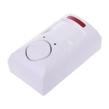 Infravermelho o Infravermelho Eletrônico Cão Portátil 105dB PIR Detector de Movimento Infravermelho Anti-roubo de Detector de Movimento do Alarme da Segurança Home