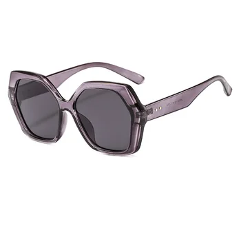 Irregular praça Óculos de sol das Senhoras de grandes dimensões 2020, a marca de Luxo de moda de óculos de sol das mulheres senhoras padrão de óculos De Sol