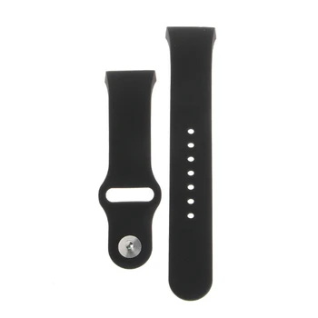 JAVRICK Substituição Pulseira de Silicone Banda de Esportes Cinto Para Samsung Galaxy Engrenagem S2 SM-R720 Smart Watch Preto