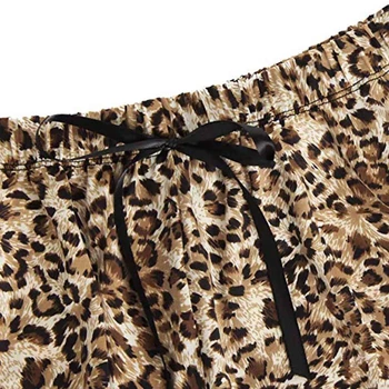 JAYCOSIN de Meninas de Moda Rendas de Meninas de Moda Bonito Leopard Imprimir a Cueca E o short do Pijama Conjunto de Dropshiping 18DCE12