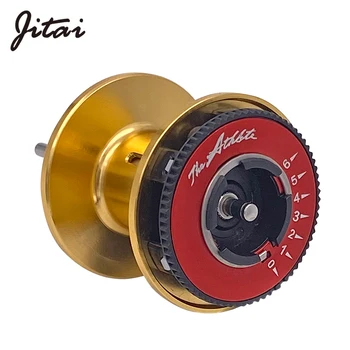 JITAI Baitcasting Reel Spool GTR carretel de Pesca de Série Original de usinagem CNC em Alumínio de Spool de Substituição