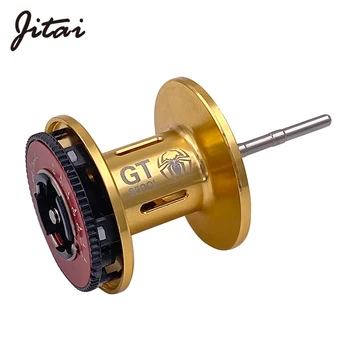 JITAI Baitcasting Reel Spool GTR carretel de Pesca de Série Original de usinagem CNC em Alumínio de Spool de Substituição