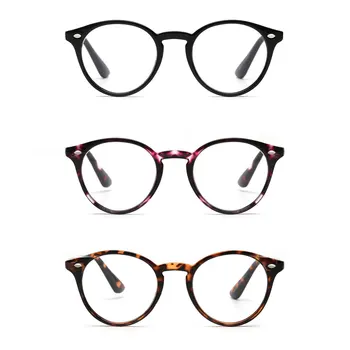 JM Vintage Rodada Óculos de Leitura Mulheres Homens Lupa com Presbiopia Dioptria