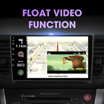 JMCQ Android 9.0 Rádio do Carro Para Subaru Outback 3 Legado 4 2003-2009 Multimídia Vídeo Player 2 din DSP GPS Navigaion de Divisão do Ecrã