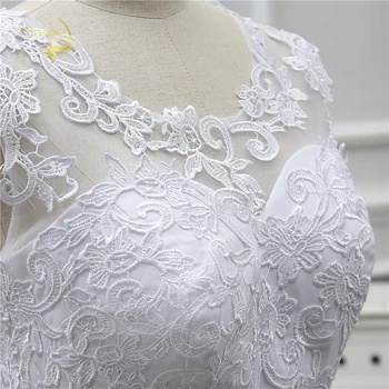 Jeanne Amor de Rendas Brancas Casamento de Praia Vestidos de 2020 New Bohemian Vestido de Noiva Robe De Mariage JLOV75983 Vestido De Noiva Trouwjurk