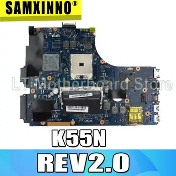 K55N placa-Mãe Para Asus K55D K55DR K55DE REV2.0 Integrados Totalmente Testado Bom Estado Placa Principal S-4