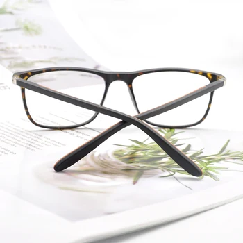 KANDREA 2020 Moda de Nova TR90 de Óculos de Moldura para as Mulheres da Praça de Homens, Óculos de Leitura Óptica Miopia Prescrição de Óculos