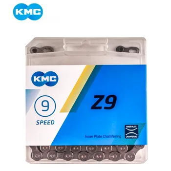 KMC Z99 Z9 para 9 velocidades 116L Mountain Bike de Estrada de Bicicleta Cadeia de 27 De Velocidade de Dobramento de Bicicleta BMX Cadeias com a Magia da Cadeia de Z9 MTB Bicicleta