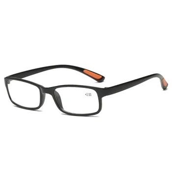 KUJUNY Anti-fadiga Resina de Óculos de Leitura TR90 ultra-light Mulheres Homens Hipermetropia Presbiopia Óculos de Prescrição de Óculos 1.5 2.0