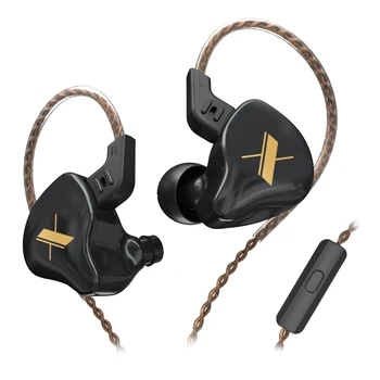 KZ EDX 1DD APARELHAGEM hi-fi No Ouvido Fone de ouvido Monitor de ouvido Na Orelha Fones de ouvido Sport Fone de ouvido com Cancelamento de Ruído