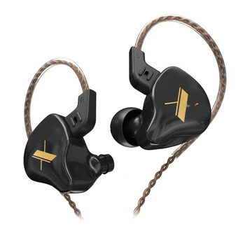 KZ EDX 1DD APARELHAGEM hi-fi No Ouvido Fone de ouvido Monitor de ouvido Na Orelha Fones de ouvido Sport Fone de ouvido com Cancelamento de Ruído
