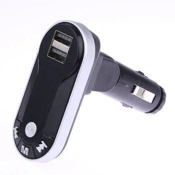 Kit mãos livres USB do Telefone Móvel de Viagem Adaptador de Isqueiro sem Fios Bluetooth, Transmissor FM MP3 Player