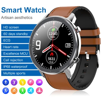 L11 Smart Watch iOS, Android Desgaste para o Homem 1.3