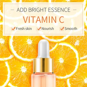 LAIKOU Vitamina C Clareamento Facial Soro Ácido Hialurônico Hidratante de Remoção de Acne, Anti-rugas e Anti-Envelhecimento facial Essência líquido