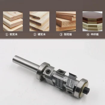 LIVTER ferramentas para madeira guarnição bocado do router a lâmina espiral de recorte de faca espiral fresa roteador de borda de bits de carboneto de tungstênio