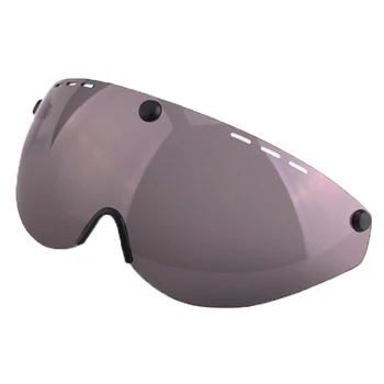 LOCLE 4 Cores UV400 Moto Bicicleta Capacete de Ciclismo Magnético Óculos de grau ou Óculos de Gafas Ciclismo (Somente coincidir com o capacete fixo)