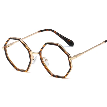 LONSY Vintage Óculos de Leitura do Quadro Mulheres que Marca Irregulares Miopia Armações de Óculos de Quadros Senhoras Óptico Transparente Óculos