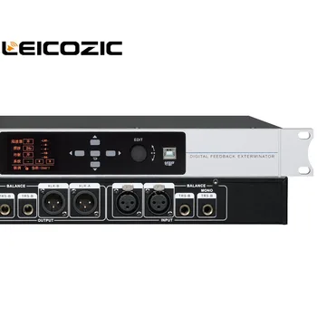 Leicozic DFR-300S Digital Supressor de Feedback com USB, PC do software de controle de dsp de áudio profissional, estágio de áudio Feedback Destroyer