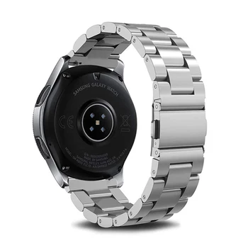 Liberação rápida Pulseira de Metal Para Samsung Galaxy Watch 46mm SM-R800 Banda Cinta de Aço Inoxidável Para Samsung 42 SM-R810 Pulseira
