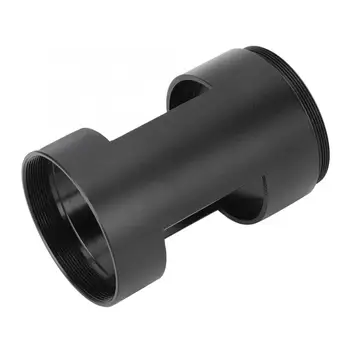 Liga de alumínio SLR/DSLR Câmeras Adaptador de Montagem do Tubo do Telescópio Manga M42 Rosca para luneta