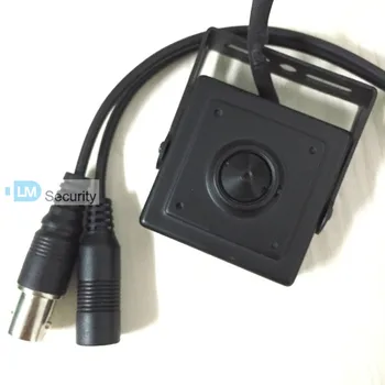Lihmsek Sony CFTV Super Low Lux De 0,00001 Lux de Dia e de Noite Cor de Imagem Mini Câmera CCD da Câmera de Segurança com 3,7 mm lente Pinhole
