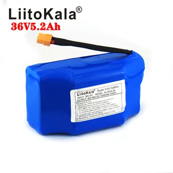 LiitoKala 36V 4.4 ah 5.2 Ah alta de drenagem de 2 rodas scooter elétrico de auto balanceamento de lítio de bateria para o Auto-equilíbrio se Encaixa 6.5