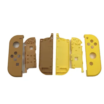 Limitado Verde Amarelo De Plástico De Volta Caso Tampa Traseira Do Painel Moldura Para Nintendo Comutador De Consola E De Alegria De Habitação De Caso
