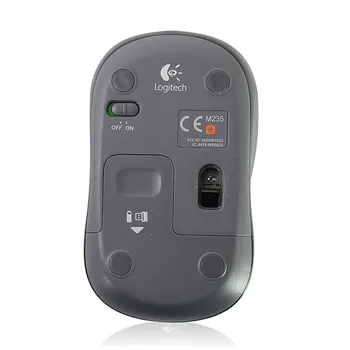 Logitech Mouse sem Fio Gamer M235 Original Ratos Receptor Unifying para Lap Top PC Ergonômico Óptico Mini Mouse de Computador