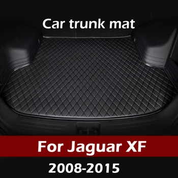 MIDOON tronco de Carro tapete para a Jaguar XF 2008 2009 2010 2011 2012 2013 carga forro de carpete acessórios de decoração tampa